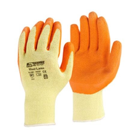 Γάντια Νιτριλίου Πορτοκαλί No 10 Maco Maxi-Latex